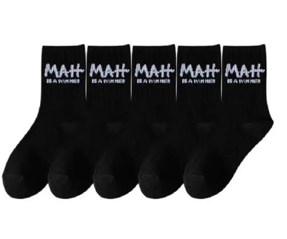 Black Sports Socks