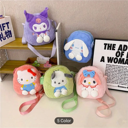 Sanrio Plush Cross Body Bags
