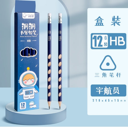 HB Hole Pencils Set