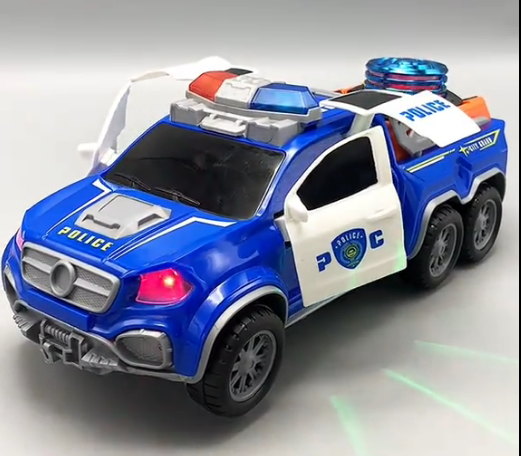 360 degree Rotation Police Car Dala With Lights and Music