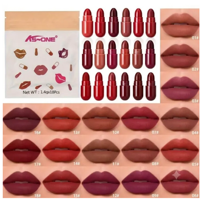 Capsule Lipsticks | Pack Of 18