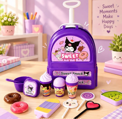 Kuromi Sweet Snacks Trolley Bag