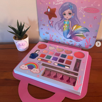 Mermaid All In One Kids Bag Makeup Kit