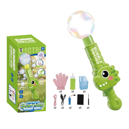 Electric Dinosaur Colorful Smoke Bubble Stick