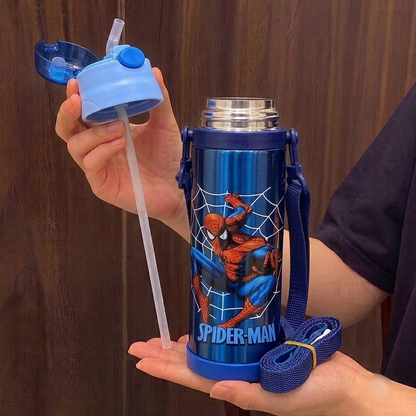 Spider Man Steel Water Bottle