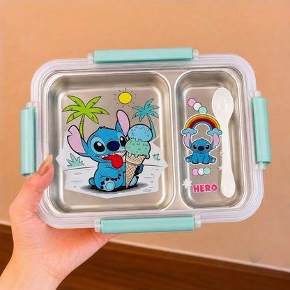 Stitch Big Size Stainless Steel Lunch Box