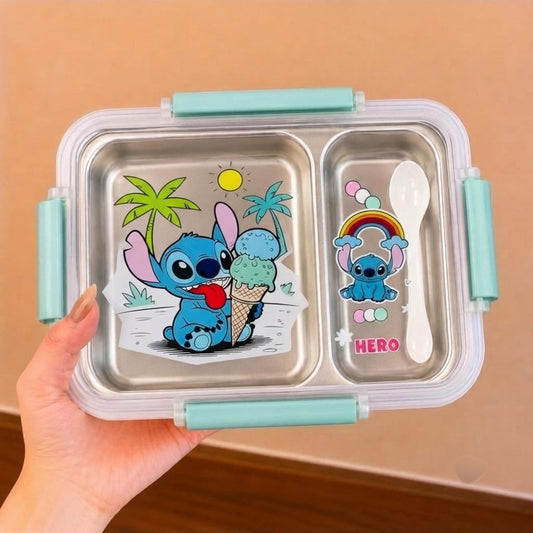 Stitch Big Size Stainless Steel Lunch Box