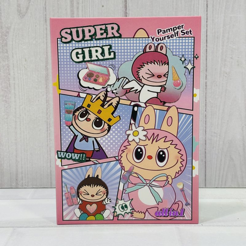 ​Super Girl Pamper Yourself Set – All-in-One Makeup Kit for Kids