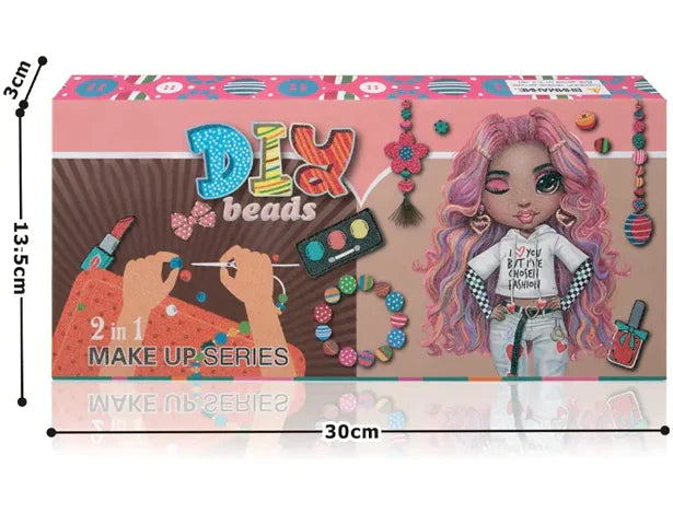 Kawaii Diy Makeup Kit With Accessories