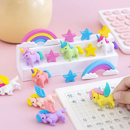 Unicorn 3D Erasers
