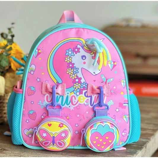 Premium Unicorn Montessori School Bag & Backpack For Kids