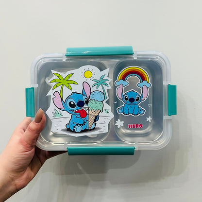 Stitch Big Size Stainless Steel Lunch Box