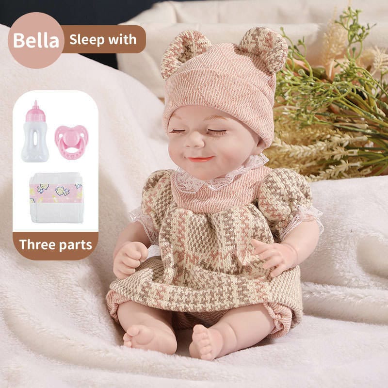 Realistic Reborn Baby With Feeder and Diaper