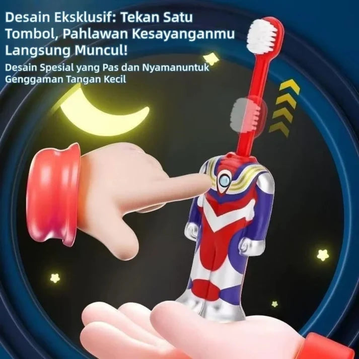 Viral Minecraft Mario Kids Tooth brush With Cap