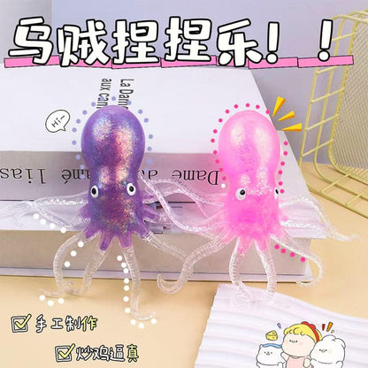 3D Octopus Squishy Toy