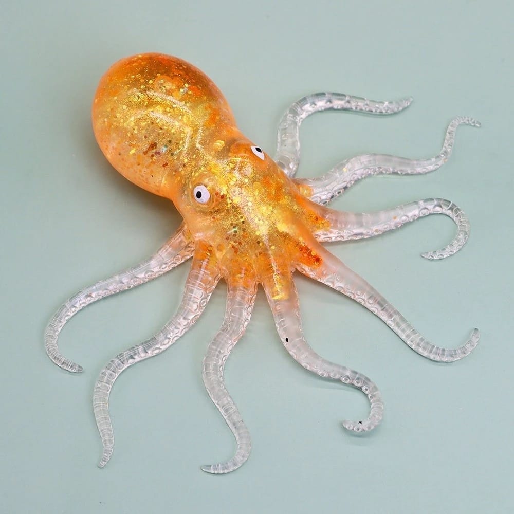 3D Octopus Squishy Toy