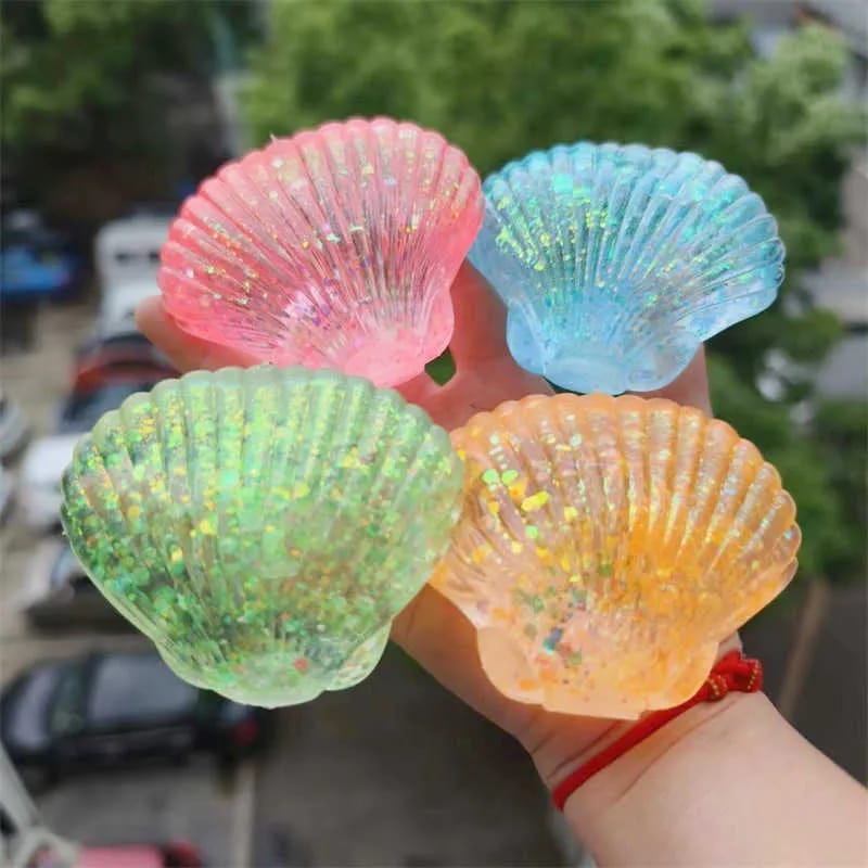 Seashell Vaseline Filled Squishy Toy
