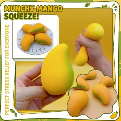 Realistic Mango Sugar Gel Squishy