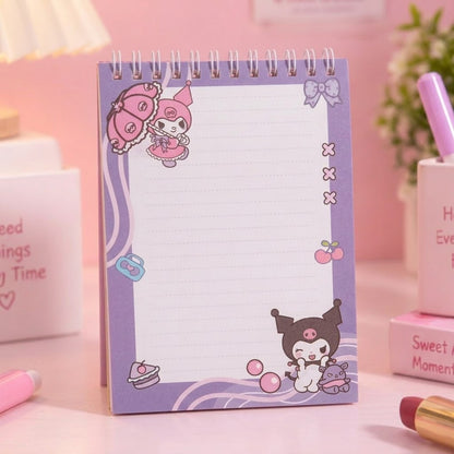 Kuromi Sticker Book and Notepad