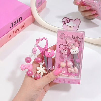 Cute Kids Nail Cutter With Charm Hanging