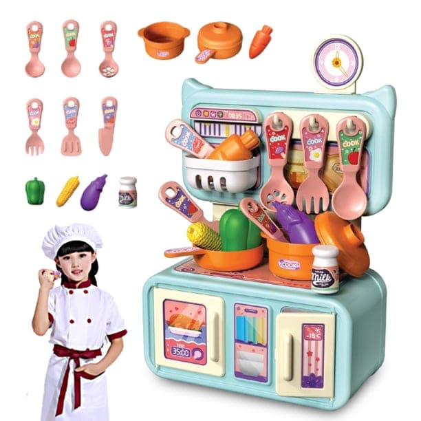 23 Pcs Dream Kitchen Set With Accessories