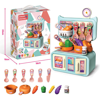 23 Pcs Dream Kitchen Set With Accessories