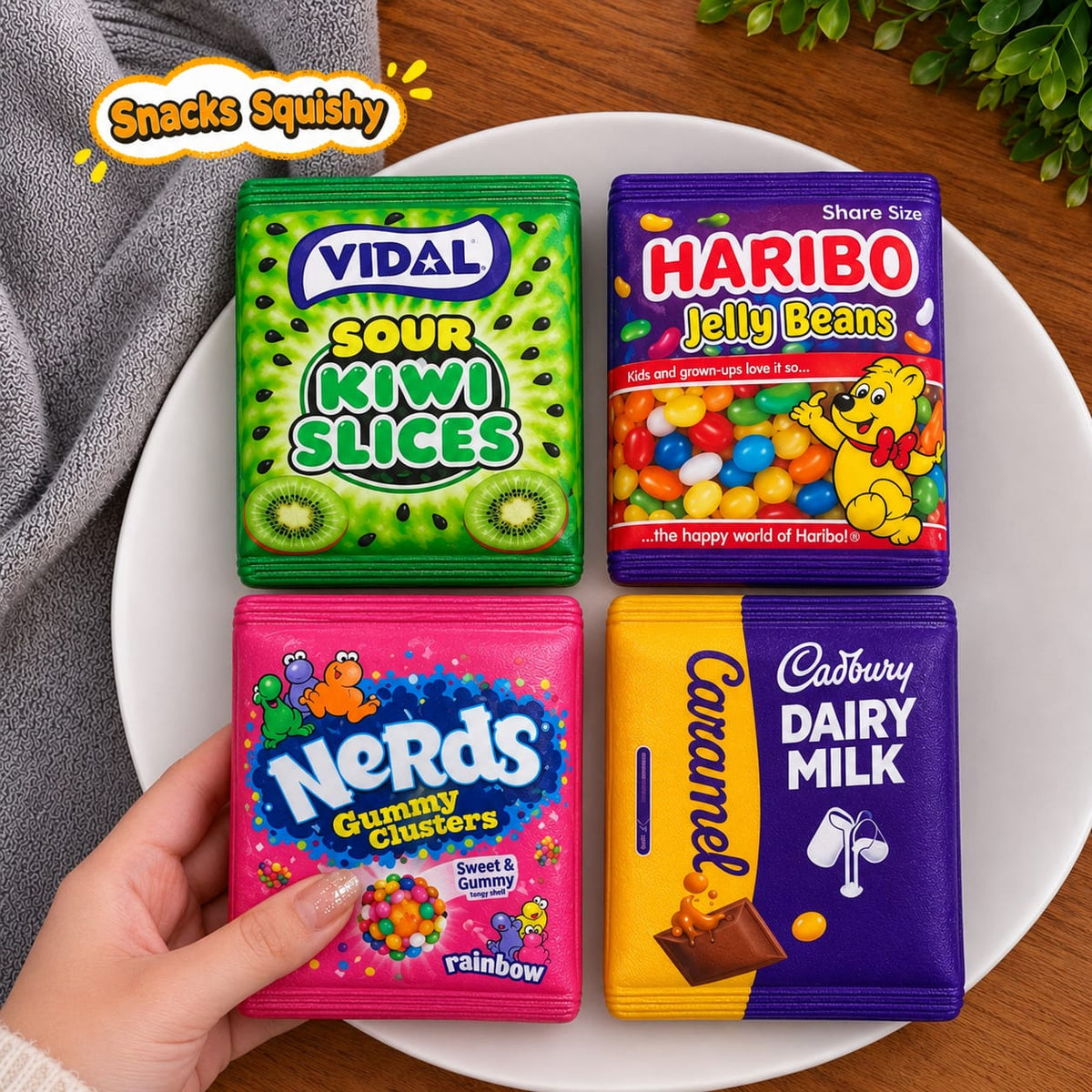 Imported Candy Jumbo Snacks Squishy Toy