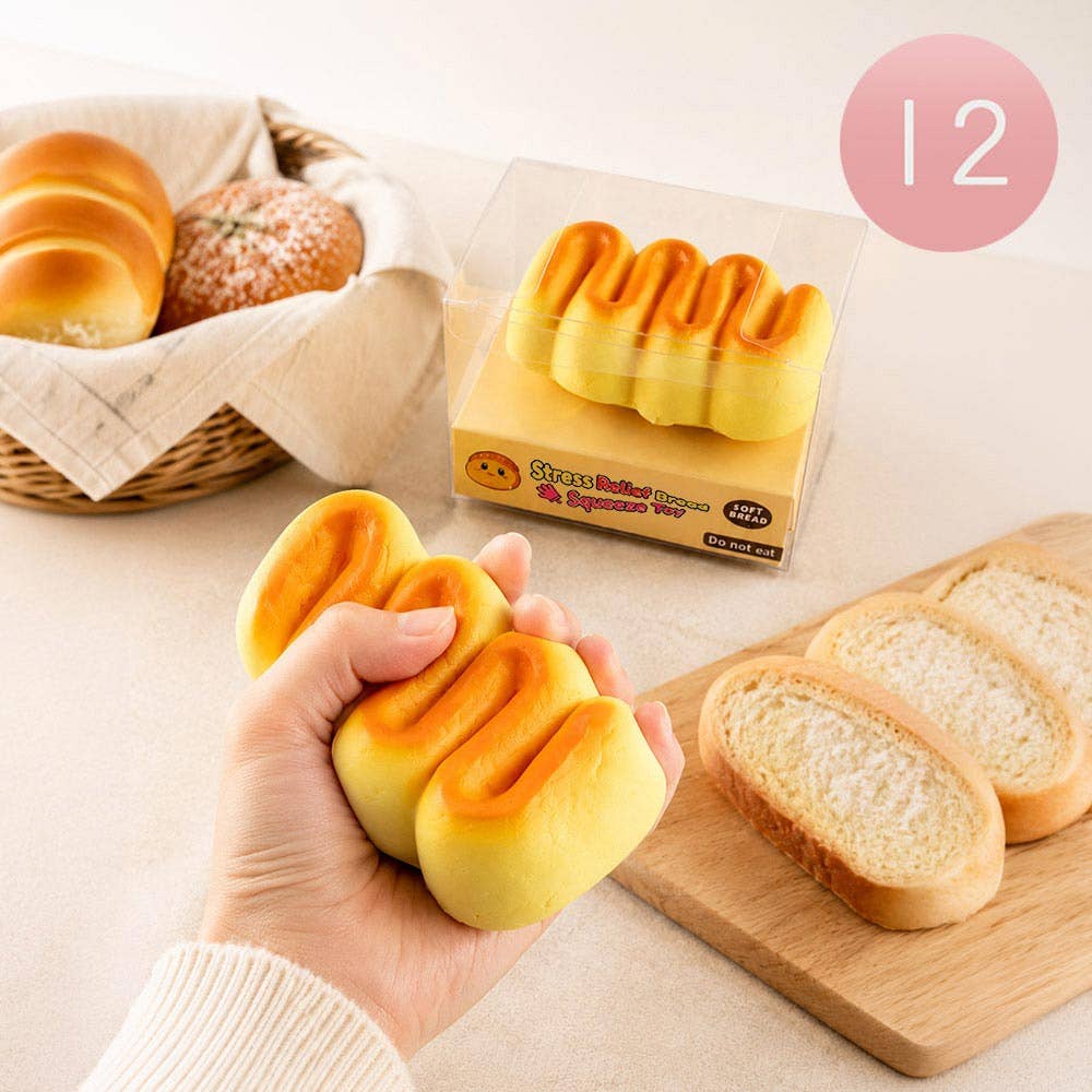 Realistic Bread Bakery Squishy Squeeze Toy