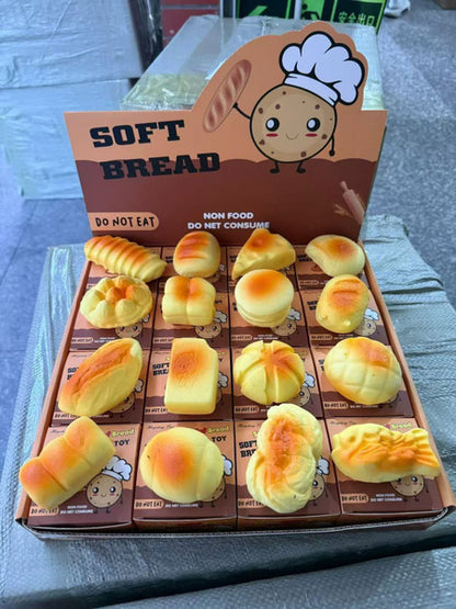 Realistic Bread Bakery Squishy Squeeze Toy