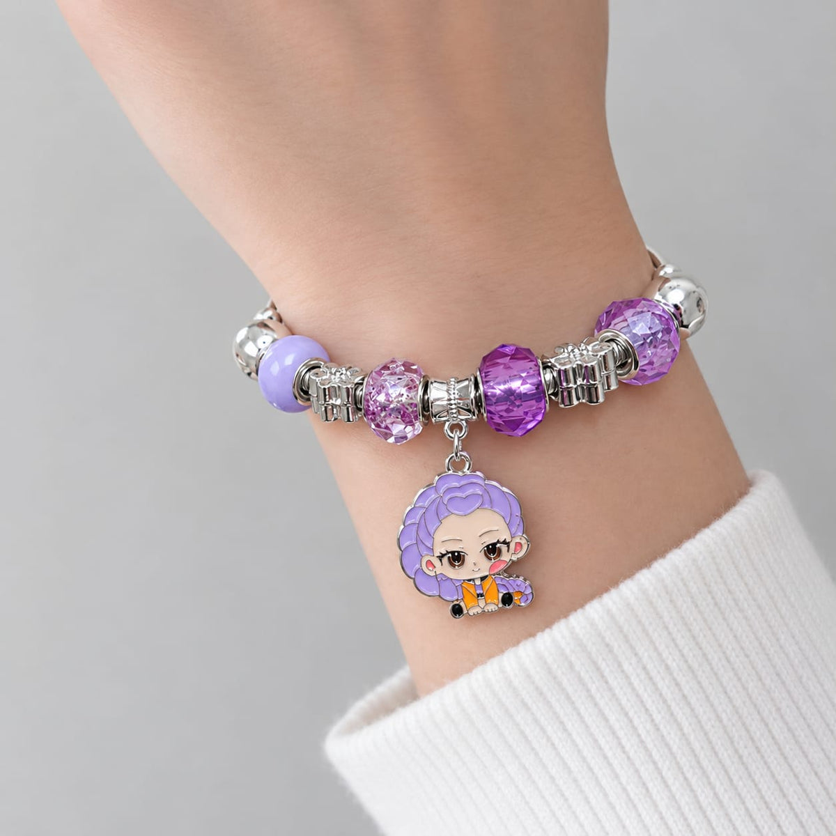 K Pop Charms Bangle | Bracelet With Gift Packing For Girls