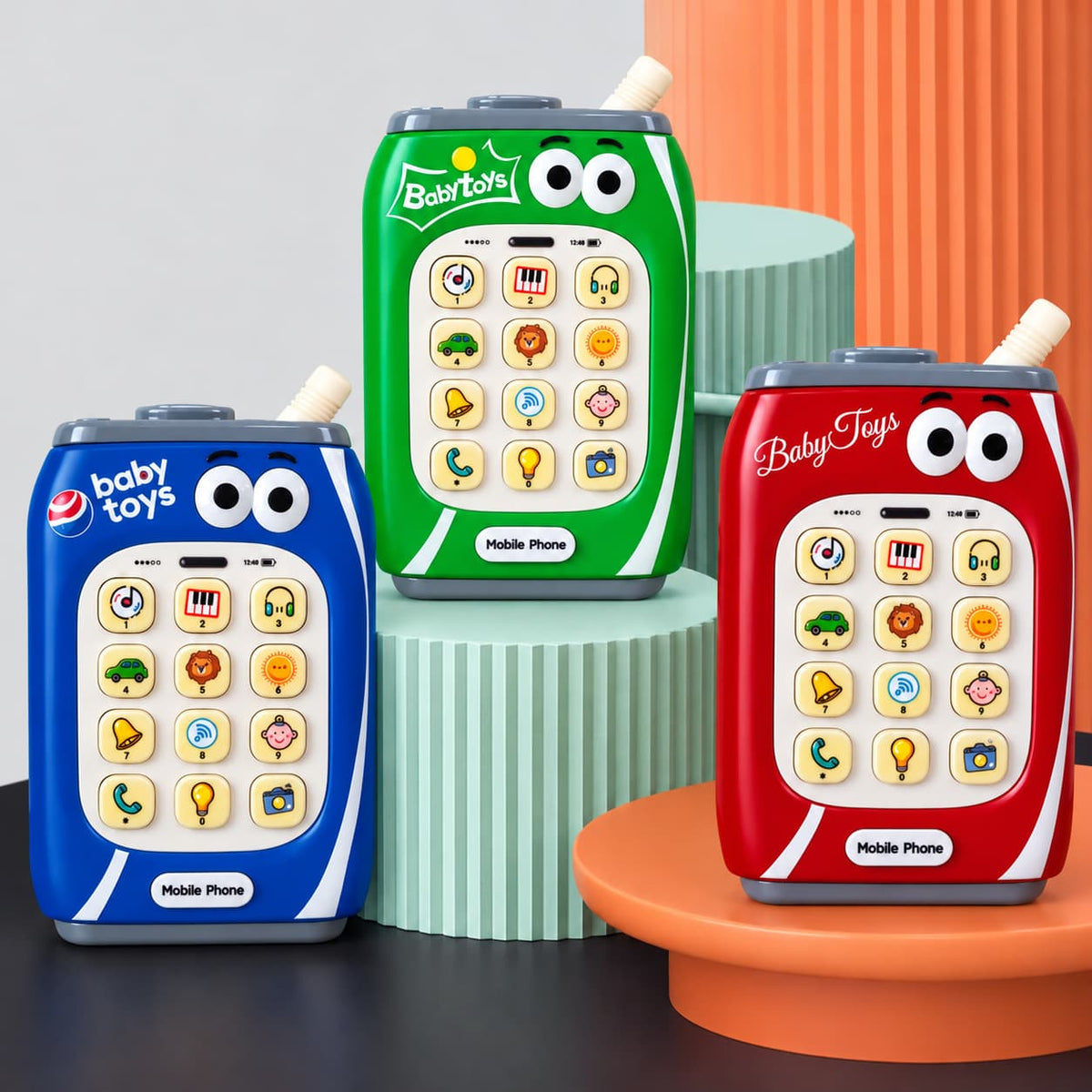 Cold Drink Kids Musical Phone Toy