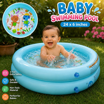 Kids Baby Swimming Pool | 24 x 6 Inches ( 2 Feet )