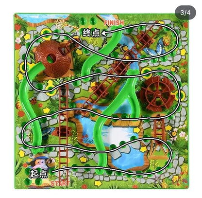 3D Snakes and Ladders