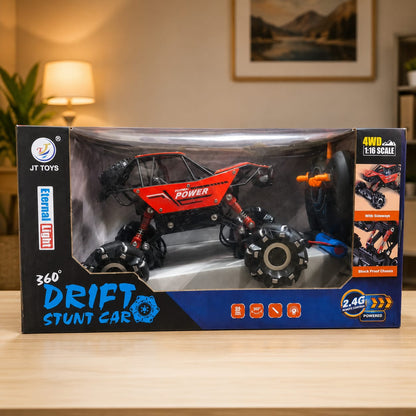 360° Drift Remote Control Stunt Large Rock Crawler Car