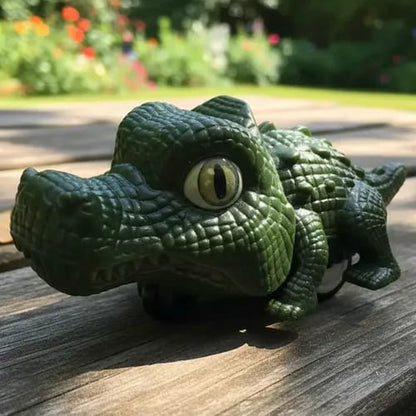 Open & Shut Mouth Running Crocodile Car With Tyres