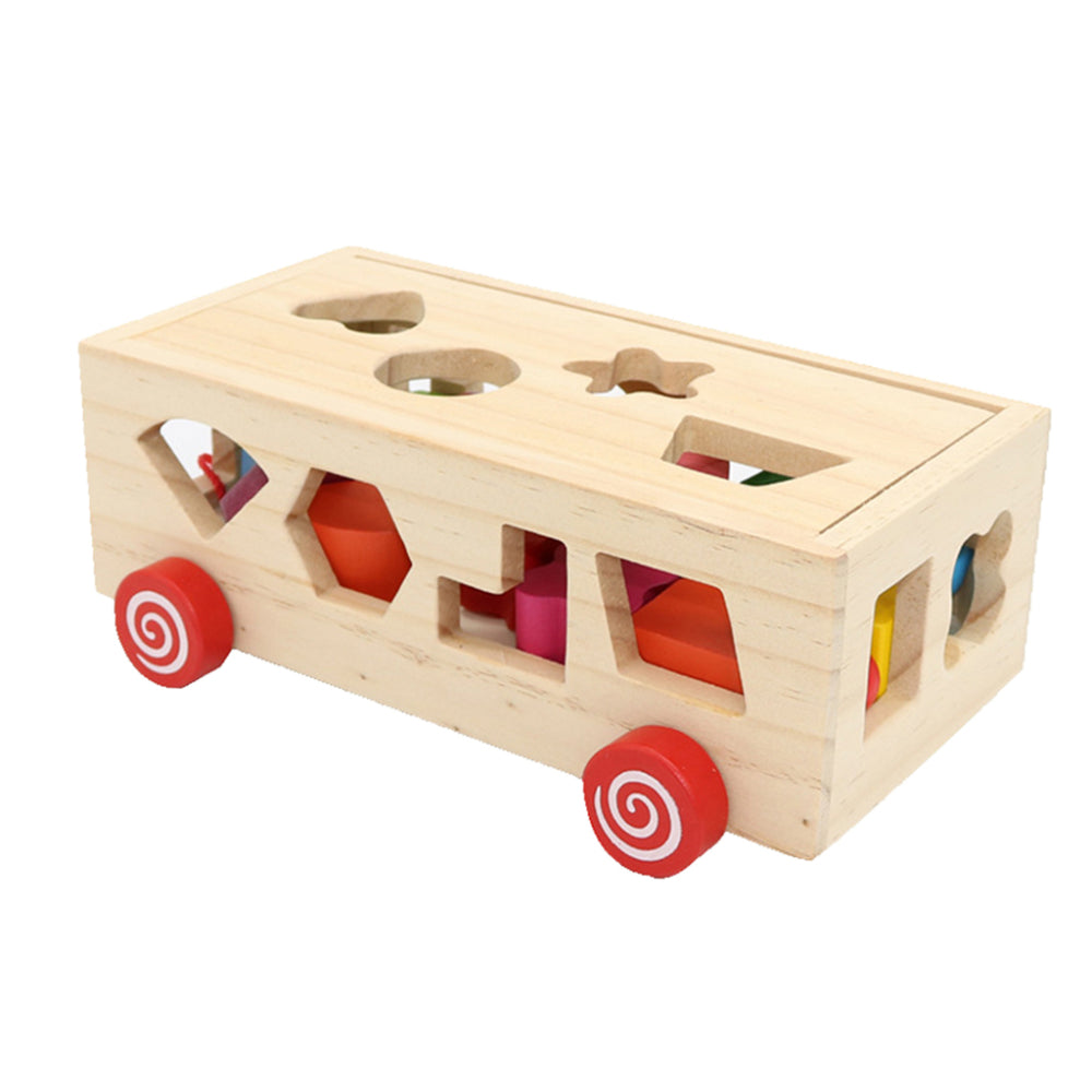 Wooden Toy Pull Cart