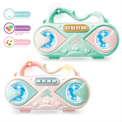 Musical Radio Player For Kids With Lights