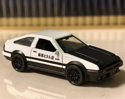 Toyota Sprinter Trueno Alloy Model Car With Lights and Sound