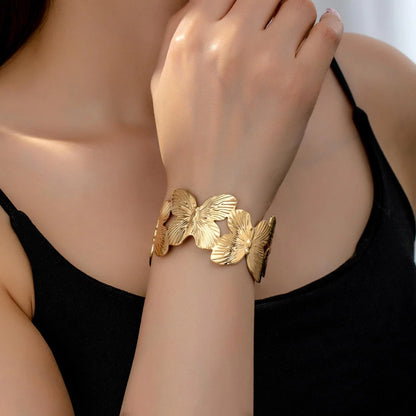 Flower Stainless Steel HandCuff
