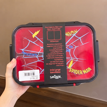 Smiggles Brand Cartoon Character Bento Lunch Box | Boys & Girls
