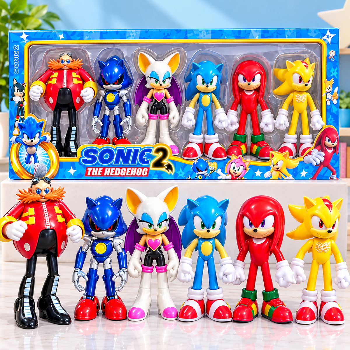 Sonic The Hedgehog Action Figures