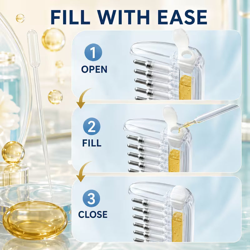 Hair Scalp Oil Application Comb – Scalp Massager & Hair Oil Applicator