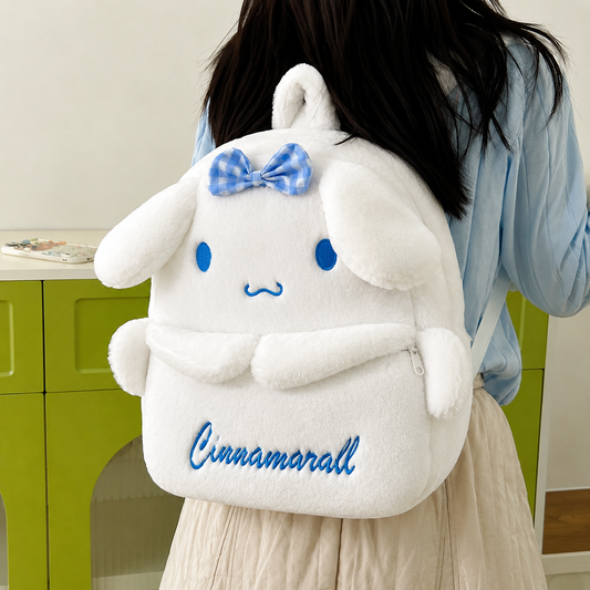 Sanrio Cinnamoroll Fur Backpack