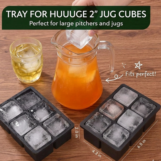 Big size Jug Ice Cubes Silicon Tray