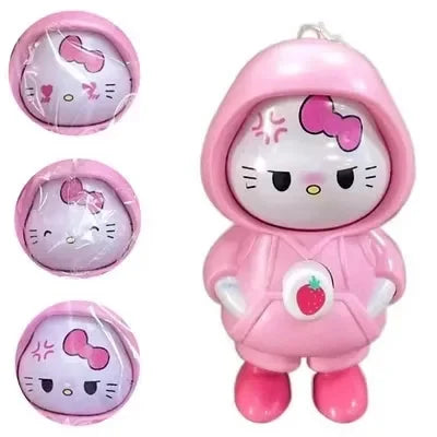 Mood Swings Face Changing Key Chain