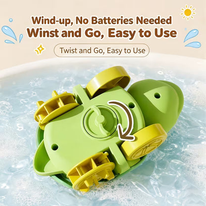 Wind Up Animal Bath Toys Moves In Water | Set Of 6
