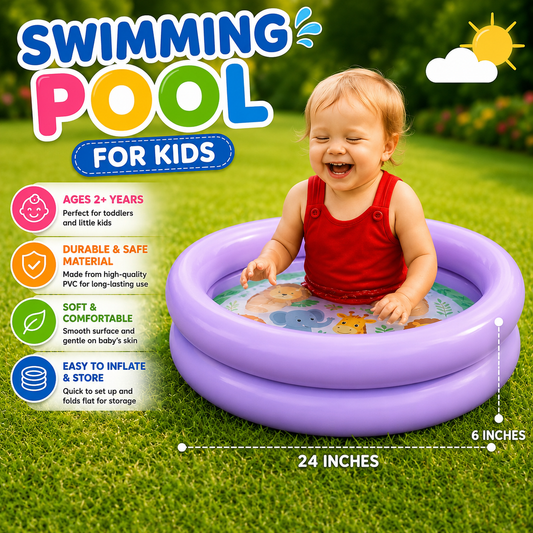 Kids Baby Swimming Pool | 24 x 6 Inches ( 2 Feet )