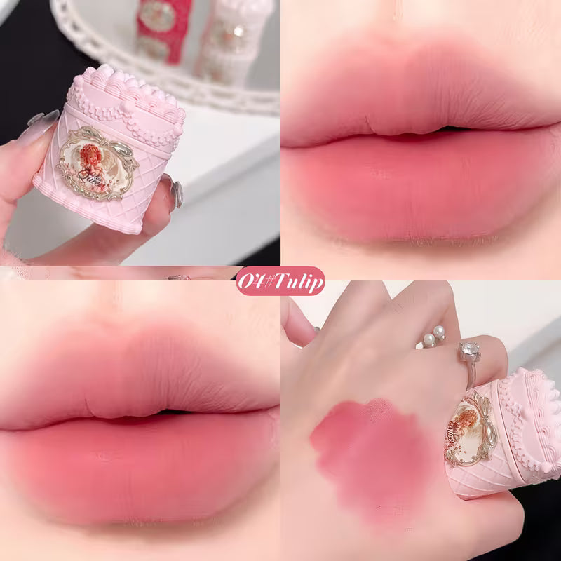 Korean Velvety Lips Cake Lip Cream | Lip Gloss