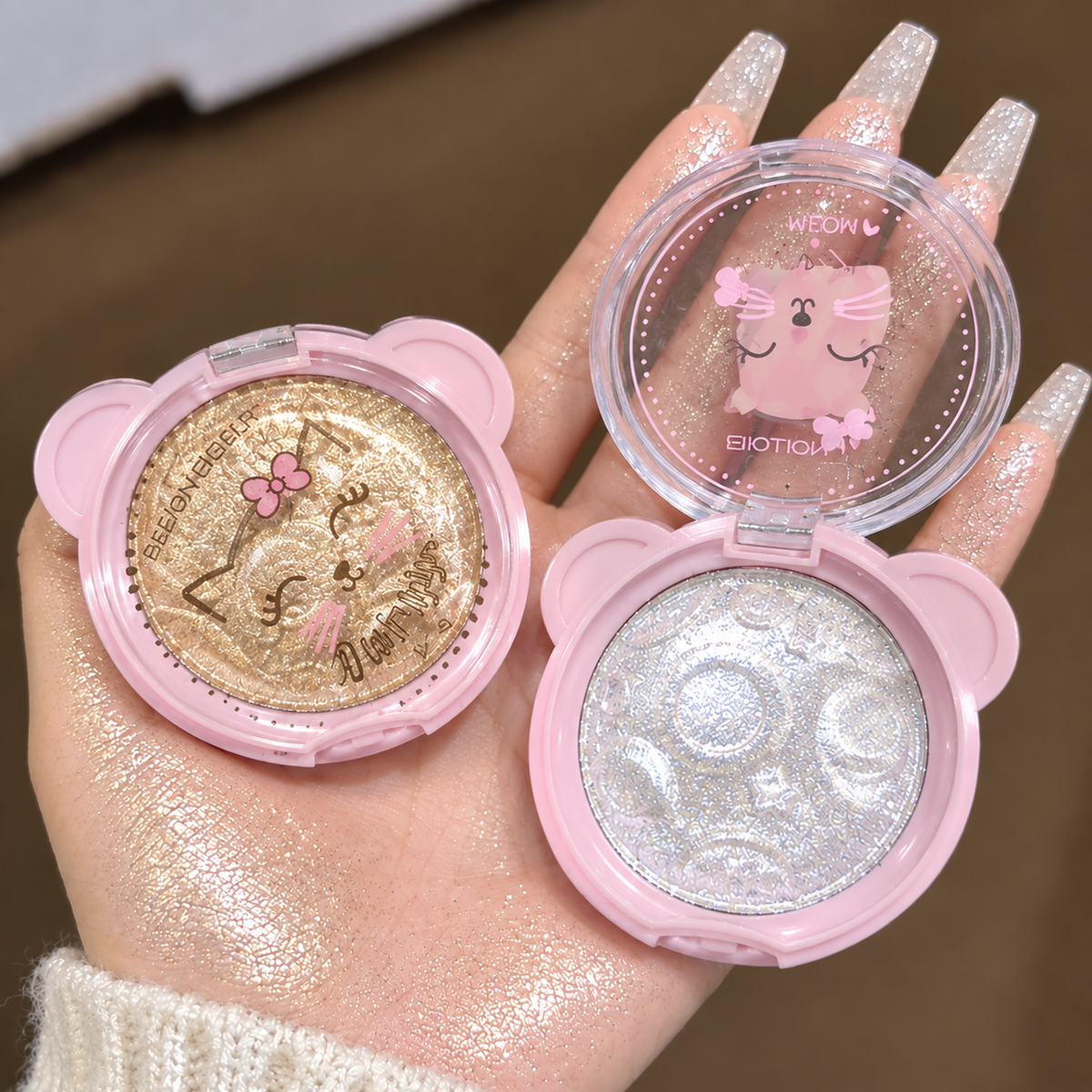 Hello Kitty Lunar Glow Shimmer Face Highlighter