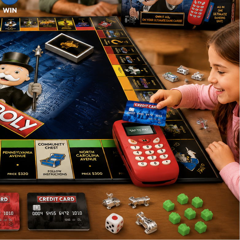 Monopoly With Credit Card Electronic Banking – English Edition